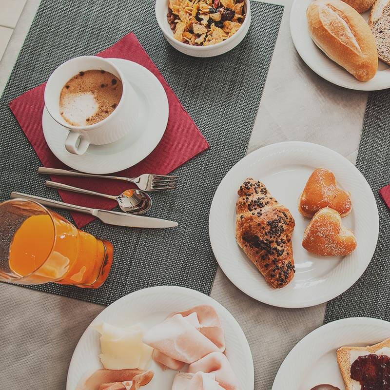 una tavola golosa - Colazione Hotel Unique